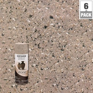 12 oz. Stone Creations Pebble Textured Finish Spray Paint (6-Pack)