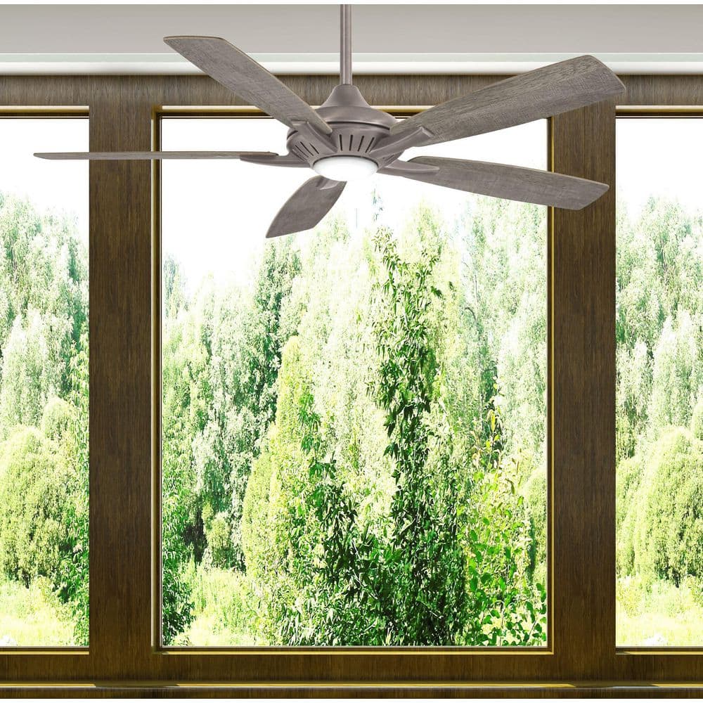 MINKA-AIRE Dyno 52 in. Integrated LED Indoor Heirloom Bronze