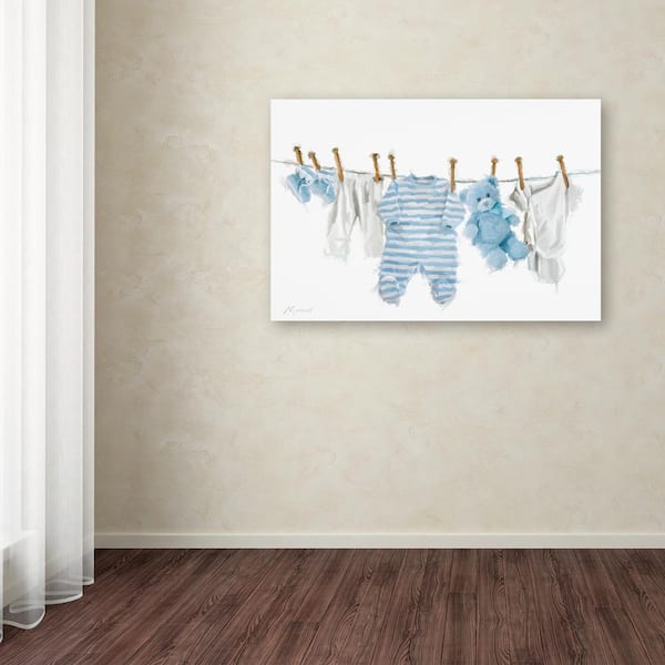 Baby boy hot sale canvas wall art