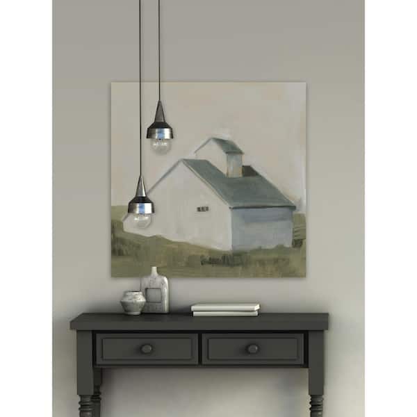 Unbranded 18 in. H x 18 in. W "Serene Barn I" by Marmont Hill Canvas Wall Art
