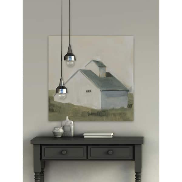 Unbranded 40 in. H x 40 in. W "Serene Barn I" by Marmont Hill Canvas Wall Art