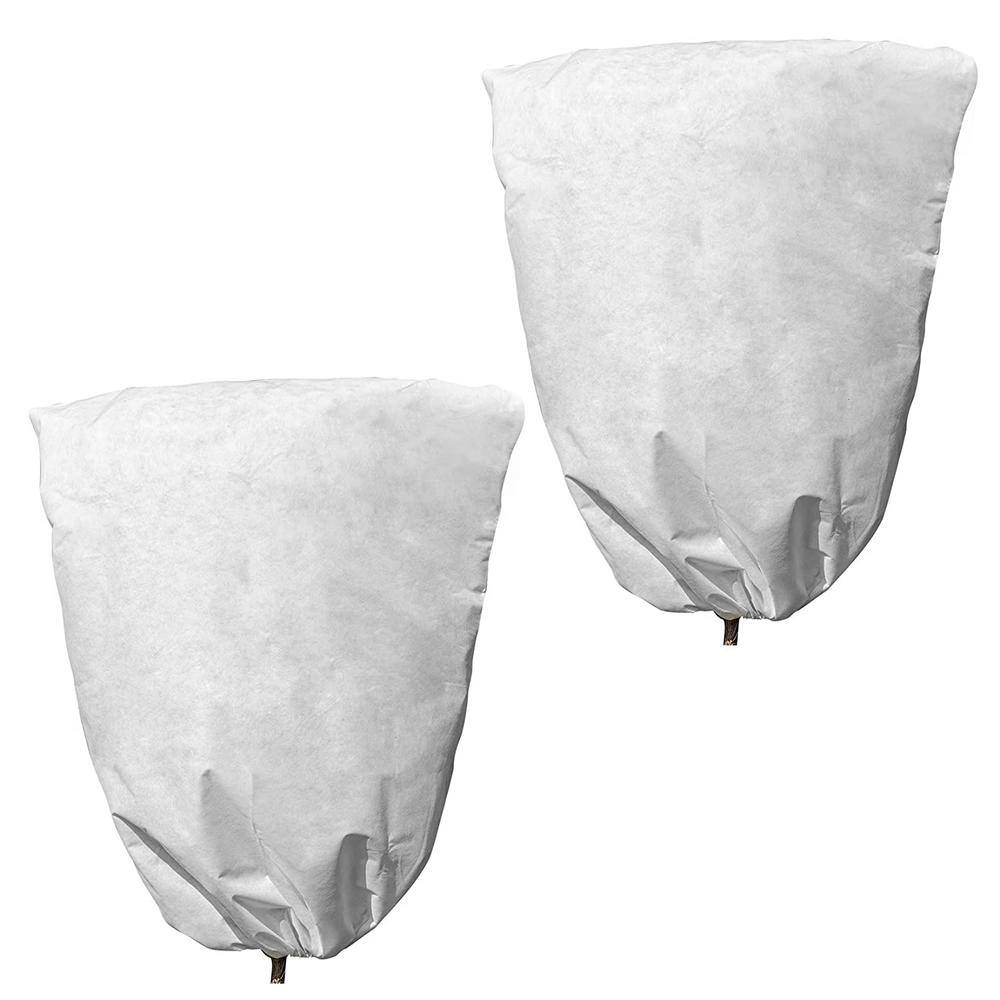 Agfabric 72 in. H x 72 in. W Plant Cover Sun and Frost Protection Shrub Cover for Season