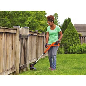 BLACK+DECKER 40V MAX Brushless Cordless Battery Powered String Trimmer (1)  2Ah Battery & Charger & Leaf Blower (Tool Only) LCC140 - The Home Depot