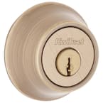 Polished Brass Single-Cylinder Deadbolt