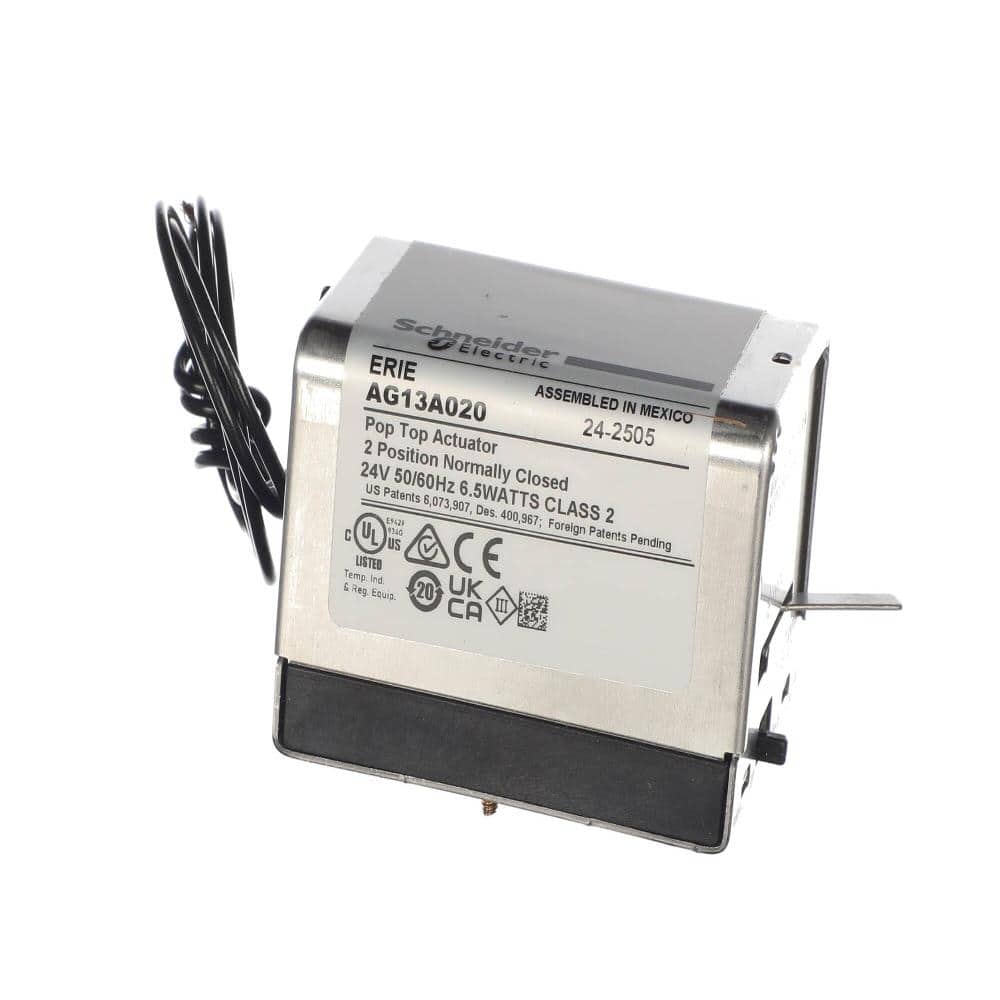 "Zone Valve Actuator, Pop Top, 2-Position, Normally Closed, 24V, 50/60Hz, 18"" Leads" price history on PriceWatchPro