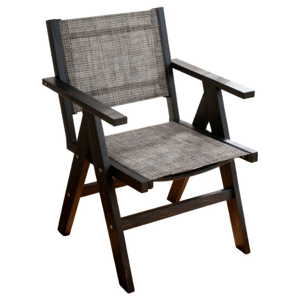 Black All-Season Outdoor Lounge Chair with Wood Frame & HIPS Material, Woven Design for Patio, Garden and Indoor Use price history on PriceWatchPro