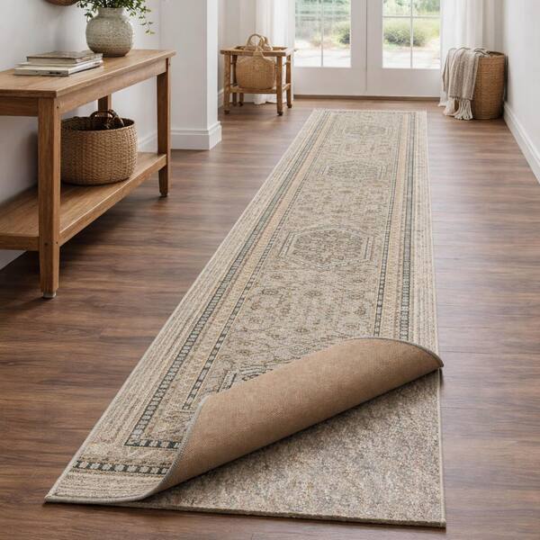 Dual Surface 2 ft. x 8 ft. Runner Interior 1/2 in. Thickness Rug Pad