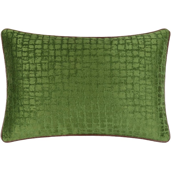 Artistic Weavers Bilzen Grass Green Modern 13 in. x 20 in. Rectangle Pillow Cover
