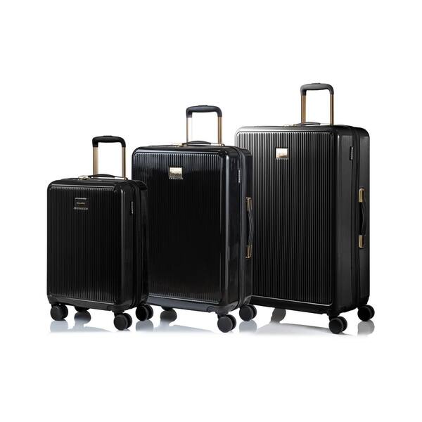 CHAMPS Luxe 28 in.,24 in., 20 in. Hardside Luggage Set with Spinner ...