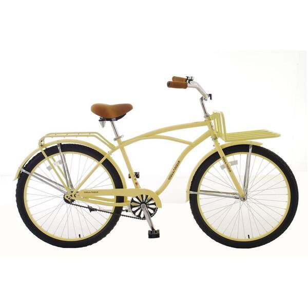 Hollandia Holiday M1 Cruiser Bicycle, 26 in. Wheels, 18 in. Frame, Men's Bike in Ivory