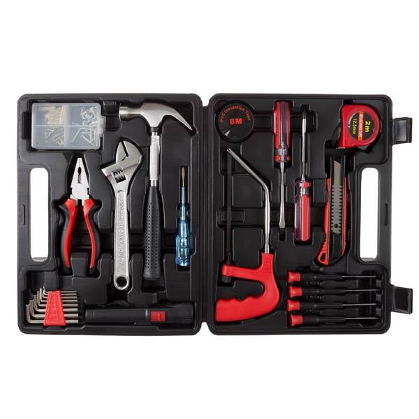 Stalwart 130 Piece Household Hand Tool Set