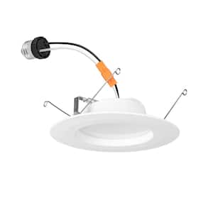12-pack 5/6 in. Integrated LED Recessed Retrofit Light Trim with Selectable Color Temperature