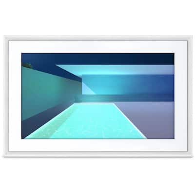 Canvas II 21.5 in. Digital Art and Photo Frame in White