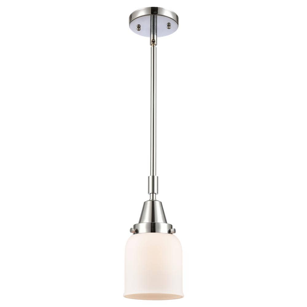 Bell 100-Watt 1-Light Polished Chrome Standard Mini Pendant Light with Painted Glass Shade, No Bulbs Included price history on PriceWatchPro