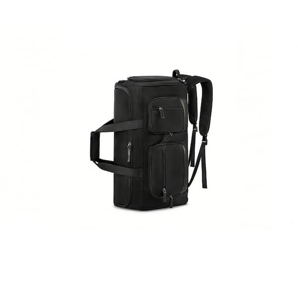 Numhew 45 L Black Convertible Garment Bag for Hanging Clothes, 3