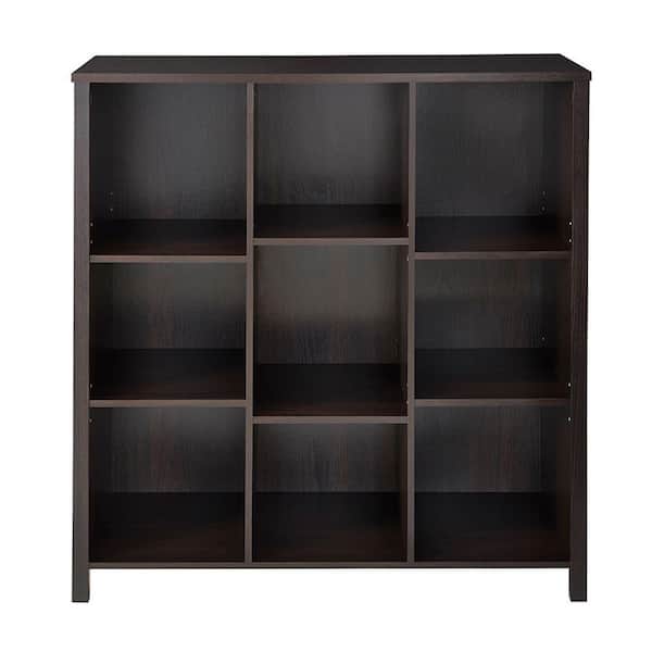 9 Cubes Storage Shelf Rack Bookcase DIY Cabinet Organizer Bookshelf Display Unit 