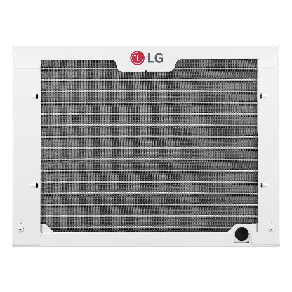 LG 18,000 BTU White Wi-Fi Window Air Conditioner with Heater