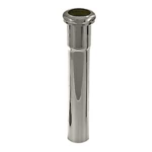 1-1/4 in. O.D. x 8 in. Slip Joint Extension Tube, Polished Nickel