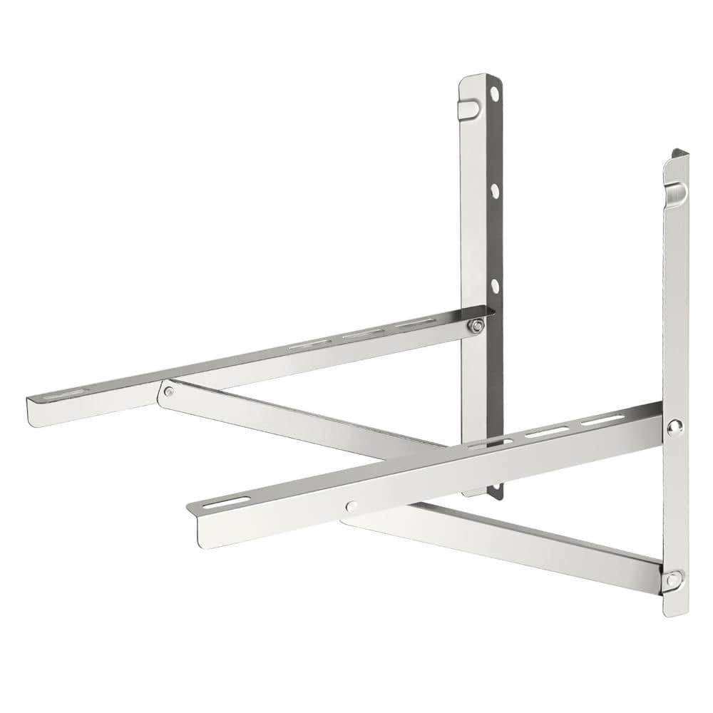 Stainless Steel Foldable Wall Mount Bracket Support Condenser up to 350 lbs (7,000-36,000 BTU) 1 Pair price history on PriceWatchPro