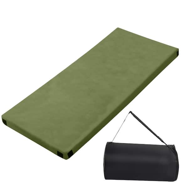 Karl home 30 in. Army Green Memory Foam Comfortable Camping Pad