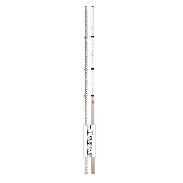 CST 14 ft. Aluminum Telescoping Rod, 4 Sections, Inches / 10ths
