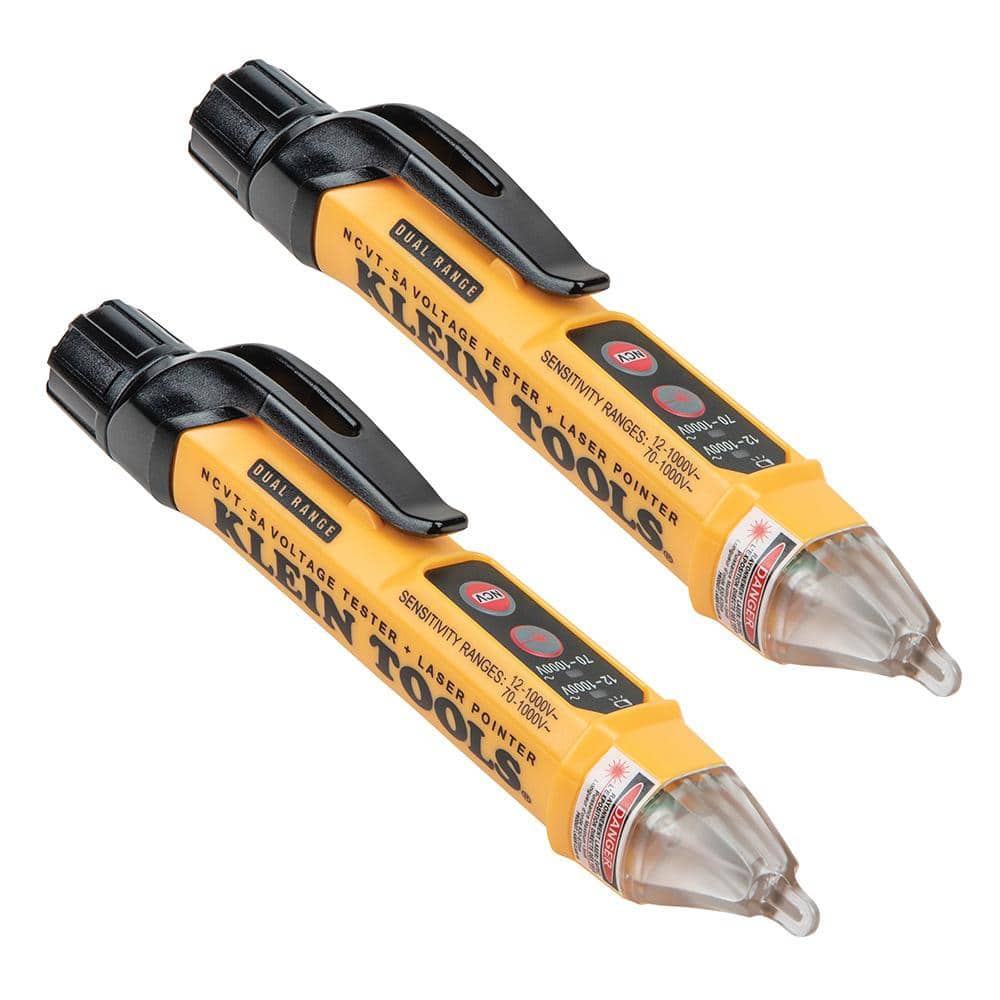 Non-Contact Voltage Tester Pen, Dual Range, with Laser Pointer (2-Pack) price history on PriceWatchPro