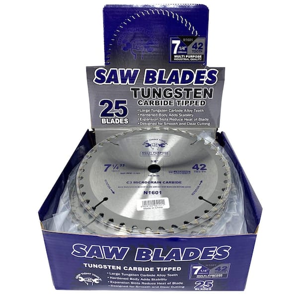 B&D 7-1/4 Bulk PIRANHA® 24T Saw Blade - Circular Saw Blades 