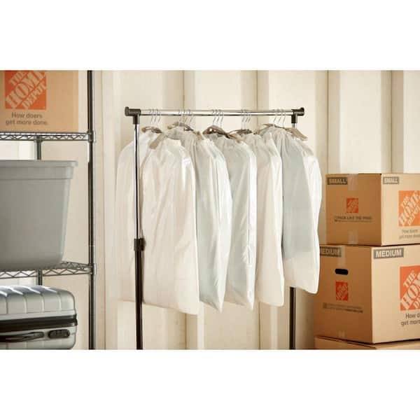 18 gal. White Extra Tall Kitchen Drawstring Trash Bags (30-Count) - for Home