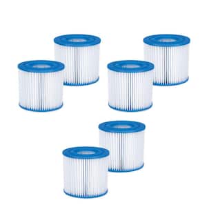 8.75 in. Replacement Type D Pool and Spa Filter Cartridge (6-Pack)