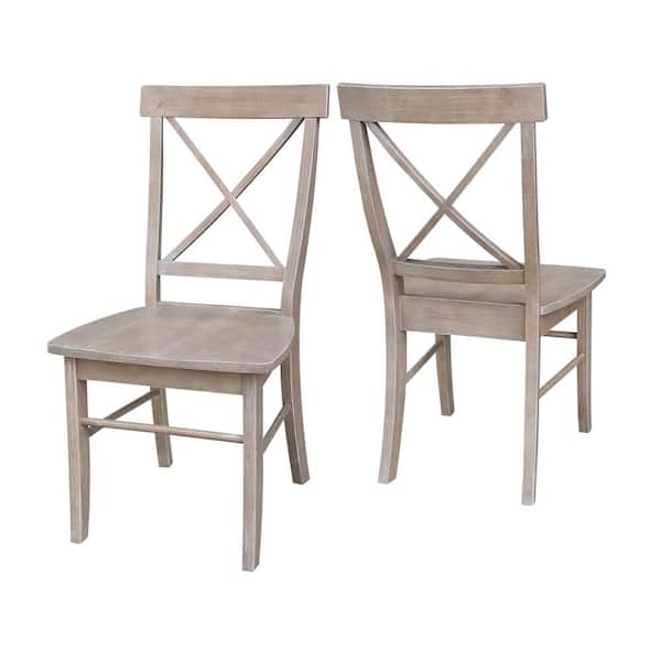 Weathered x best sale back dining chair