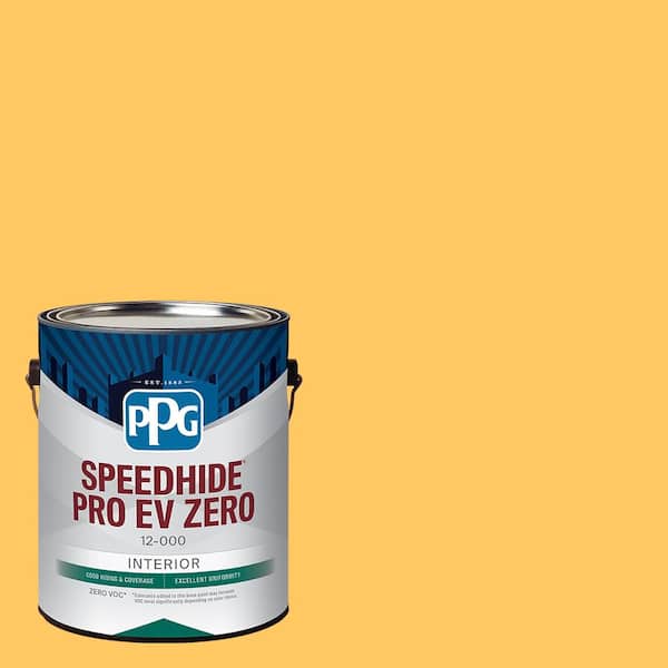 PPG SPEEDHIDE Pro-EV Zero 1 gal. PPG1205-6 Honey Pot Semi-Gloss Interior Paint