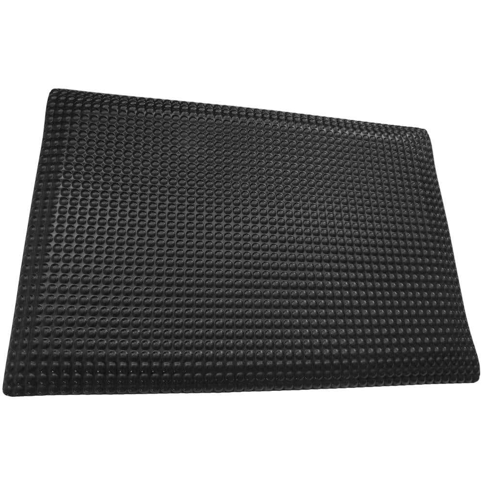 Rhino AntiFatigue Mats Reflex Glossy Black Domed Surface 24 in. x 96