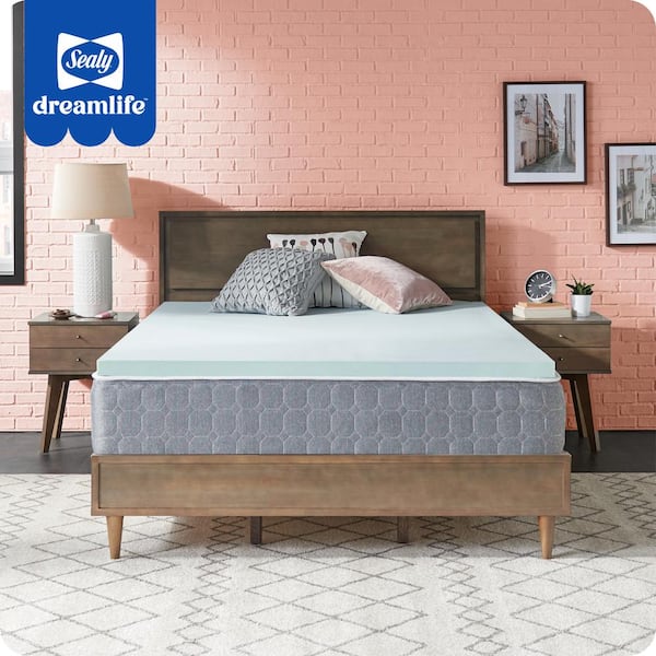 Sealy Dreamlife 2 in. Twin XL Gel Memory Foam Mattress