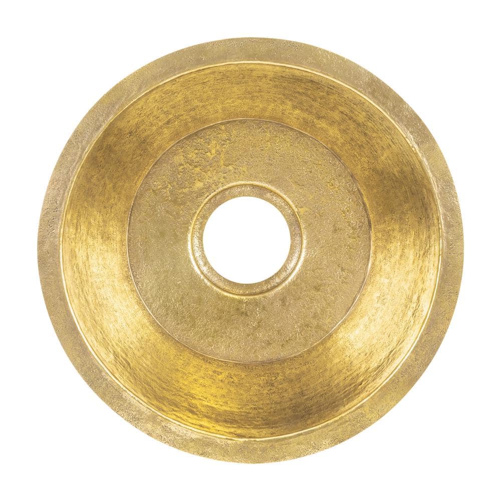 Terra Firma 16'' Polished Brass Round Single Bowl Bar Sink