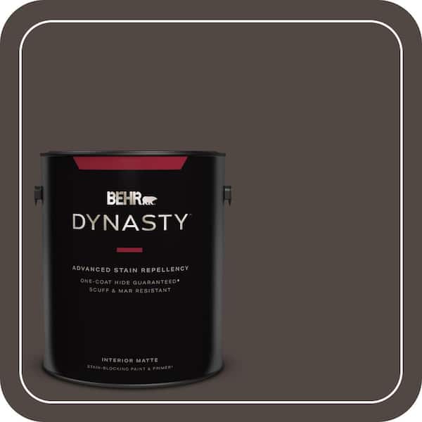 1 gal. #T12-13 Tribal Drum Matte Interior Stain-Blocking Paint & Primer