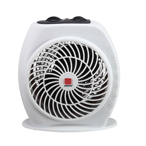 Warmwave 1,500-Watt Electric Fan Heater with Adjustable Thermostat