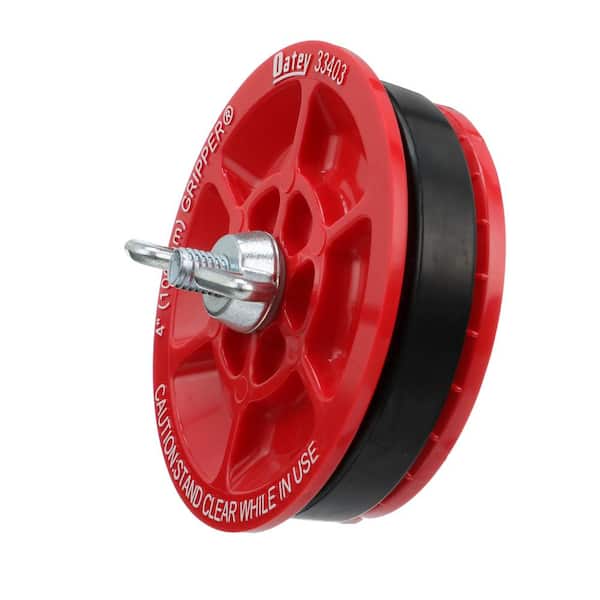 3Inch Sewer Cleanout Cap, Steel Mechanical Test Plug Pipe Plug For Floor Drain, Cleanout, And Toilet Protection Plug With Galvanized Screw And Wing Nut