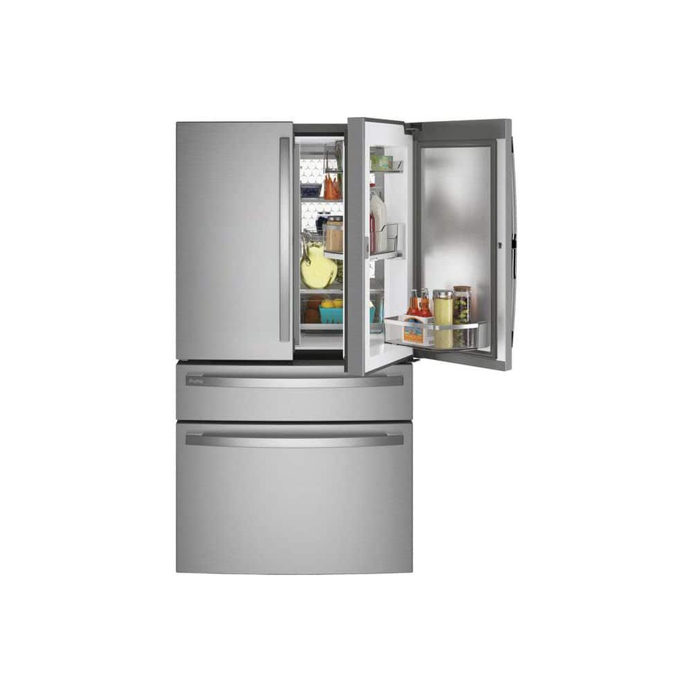 Stainless Steel Smart French Door Refrigerator with Ice Maker