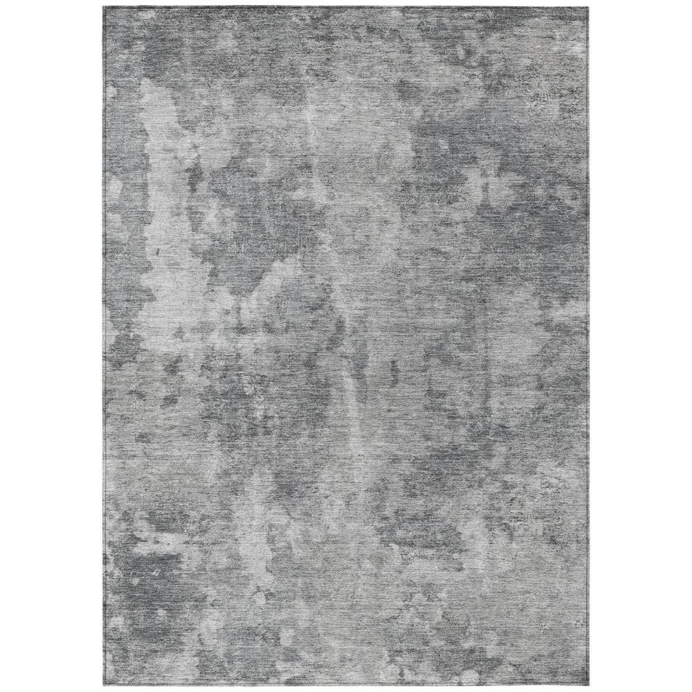 Gray 10 ft. x 14 ft. Woven Abstract Rectangle Indoor/Outdoor Area Rug price history on PriceWatchPro