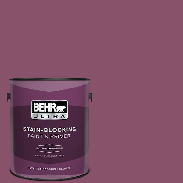 BEHR ULTRA 1 gal. #M120-7 Raspberry Crush Extra Durable Eggshell Enamel Interior Paint & Primer