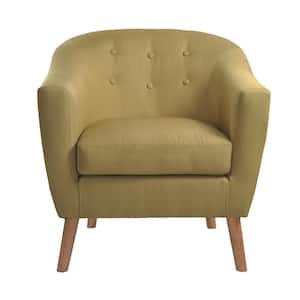 Jason Green Fabric Tub Chair