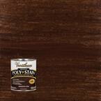 1 qt. Mission Oak Satin Oil-Based Interior Polyurethane and Stain (2-Pack)