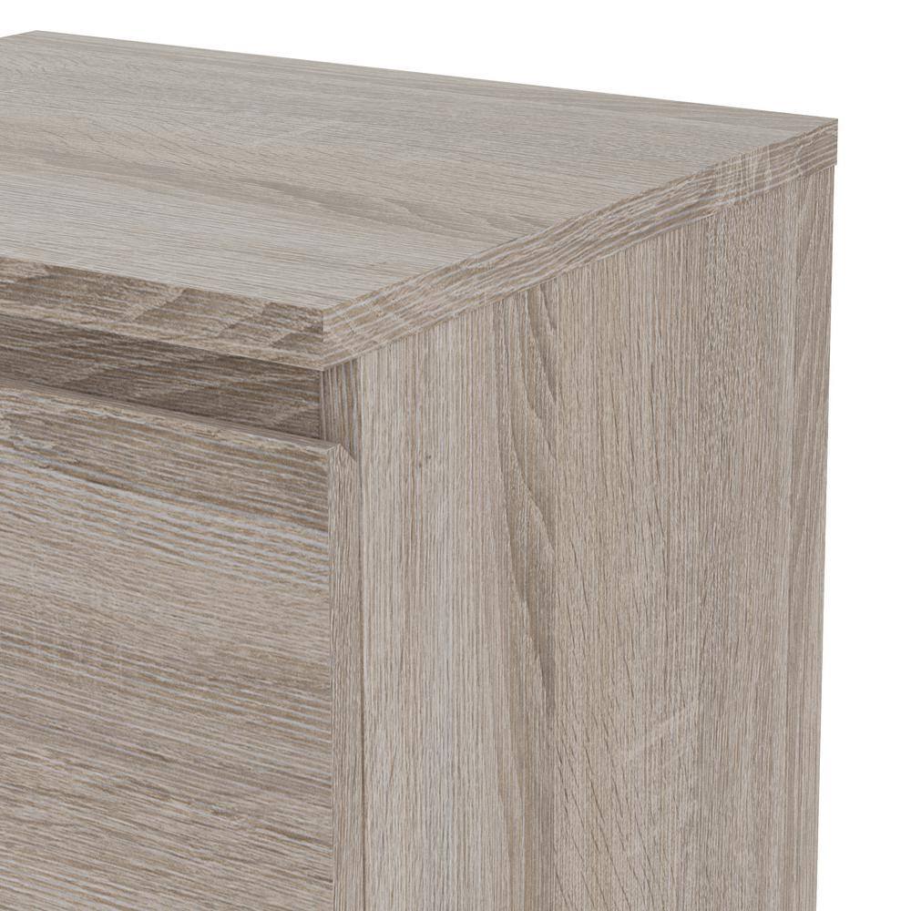 Truffle 2-Drawer Handle-Free Nightstand