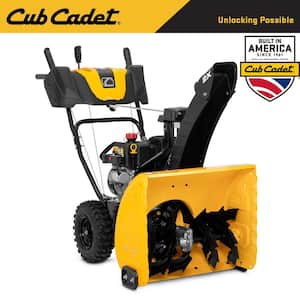 2 in. x 24 in. 208 cc Electric Start Gas 2-Stage Snow Blower