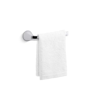 Cursiva Towel Arm in Polished Chrome