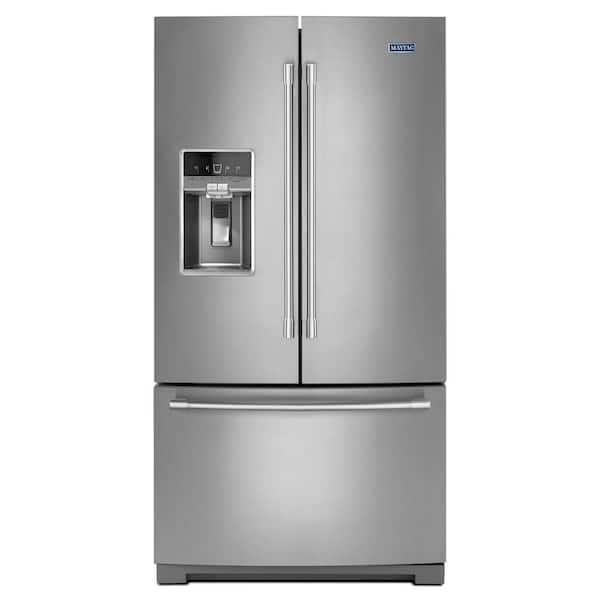 Maytag 27 cu. ft. French Door Refrigerator in Fingerprint