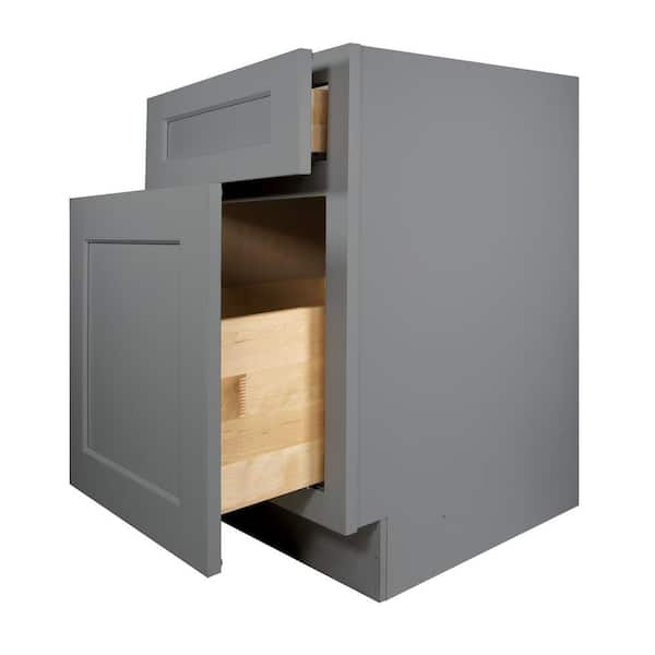 Gray Kitchen 2-Drawer Storage Organizer