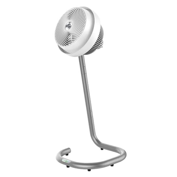 693DC Energy Smart Mid-Size Pedestal Air Circulator Fan, Variable Speed Control w/ Adjustable Height 28 in. - 40 in.