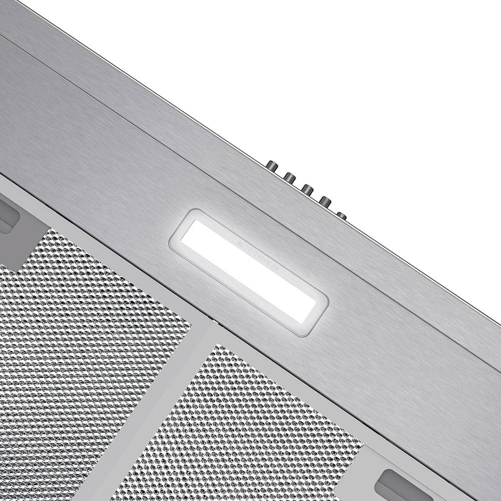 Streamline 30-Inch Stainless Steel Under Cabinet Range Hood with Charcoal Filter