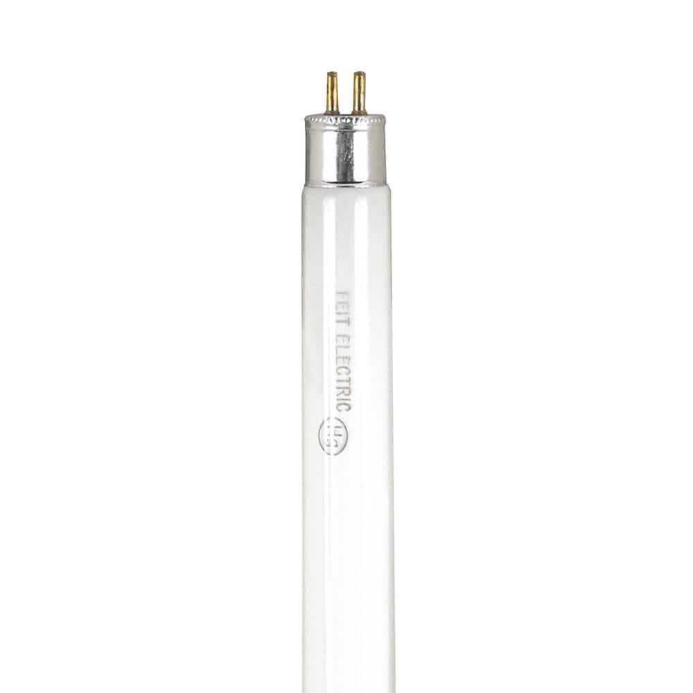 F8T5/CW Fluorescent Tube Lamp Light Bulb 4100K Cool White 8W 12" 6pack